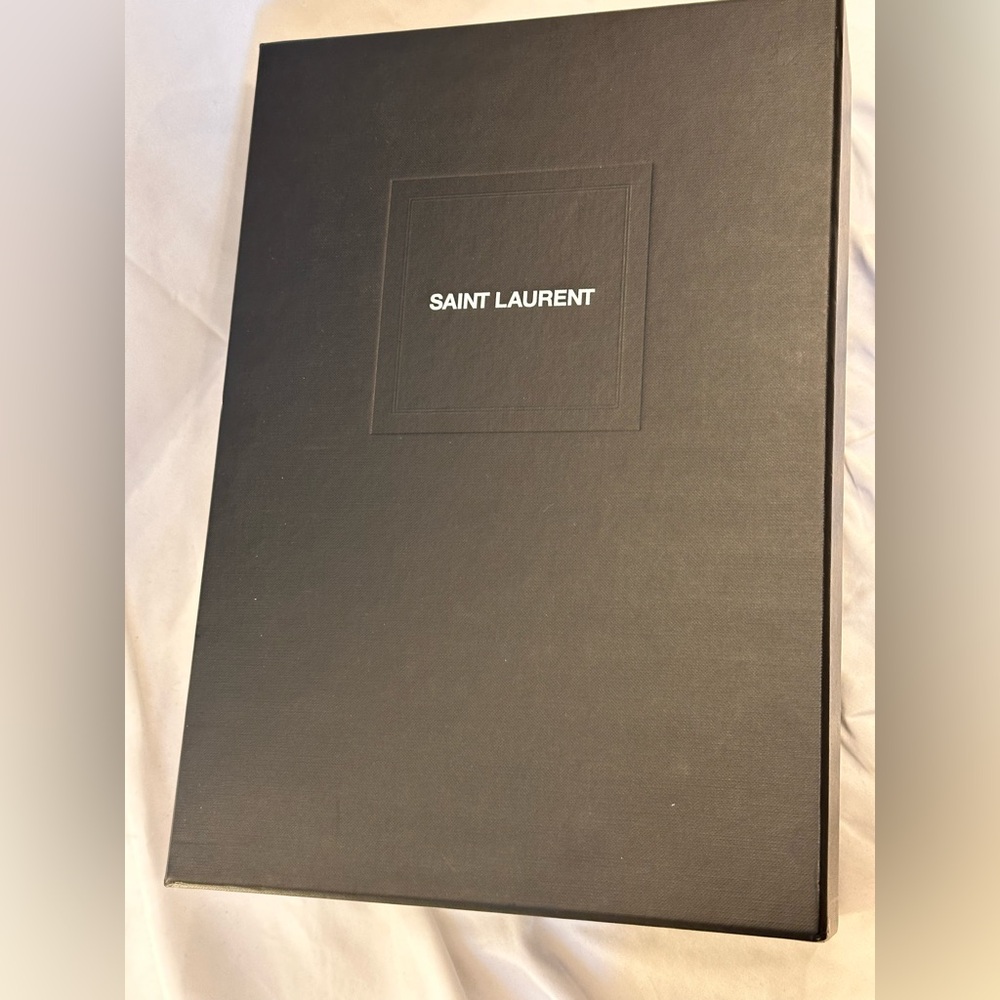Saint Laurent Vaughn Oxford in Nero black formal dress shoe wedding groom IT 44 - Picture 2 of 16
